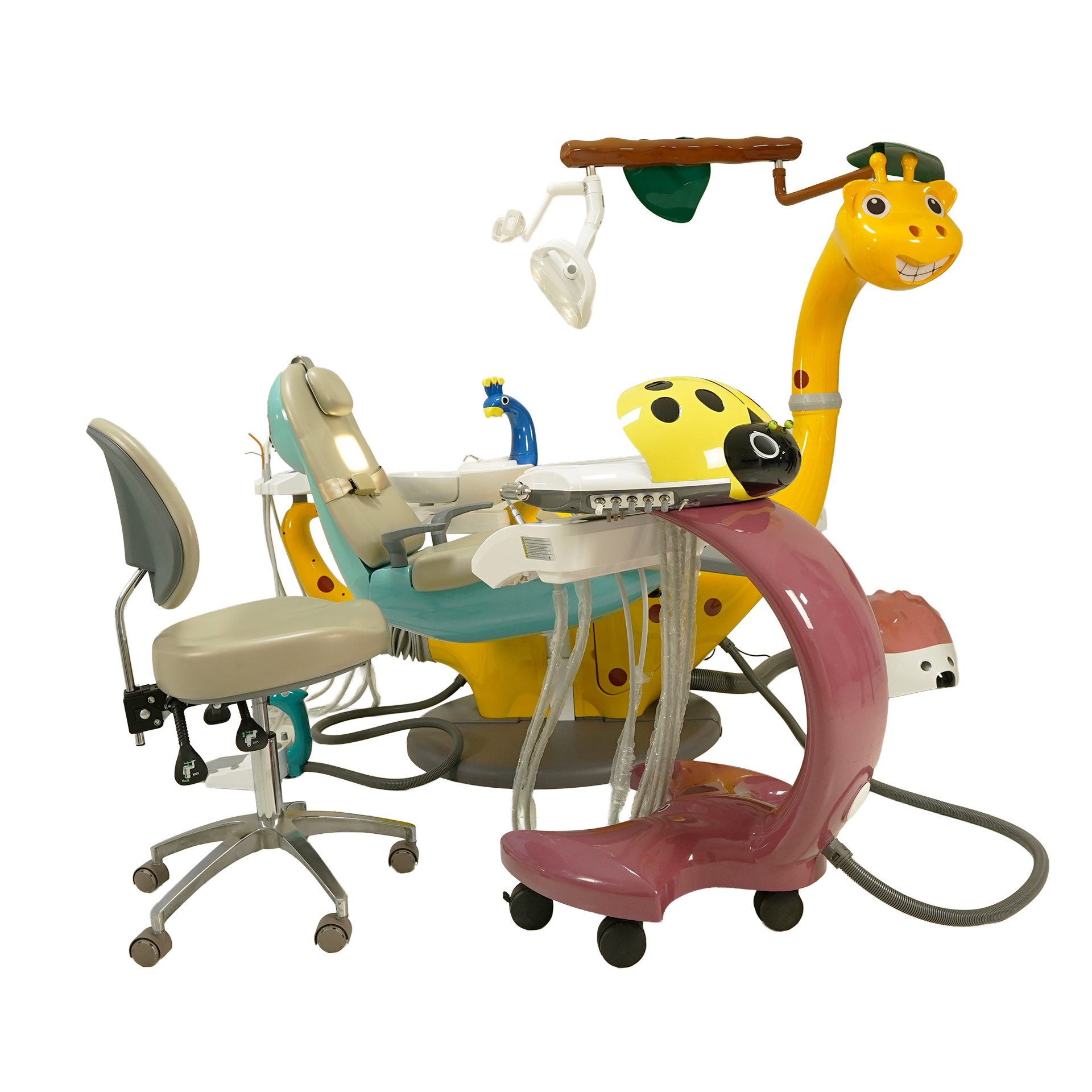 Gzinha Safári – Cadeira Odontológica Pediatra - Imagem 3